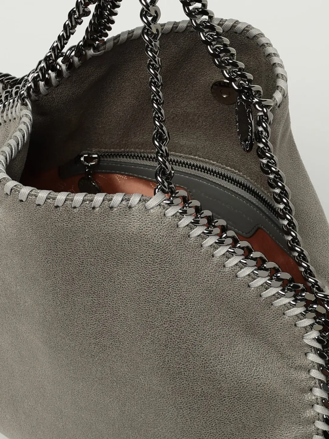 Borsa Falabella Stella McCartney in camoscio sintetico cracklè