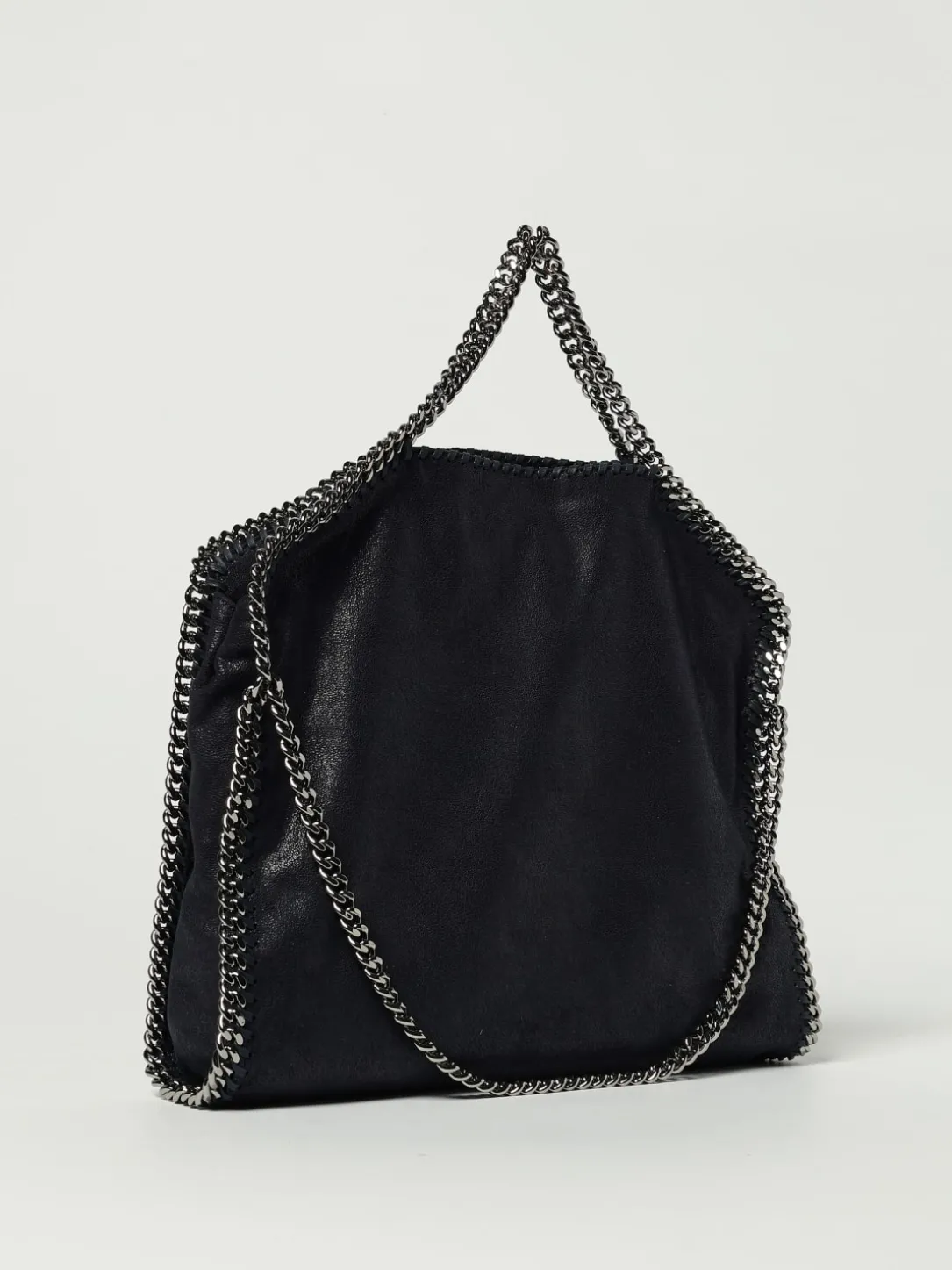 Borsa Falabella Stella McCartney in camoscio sintetico cracklè