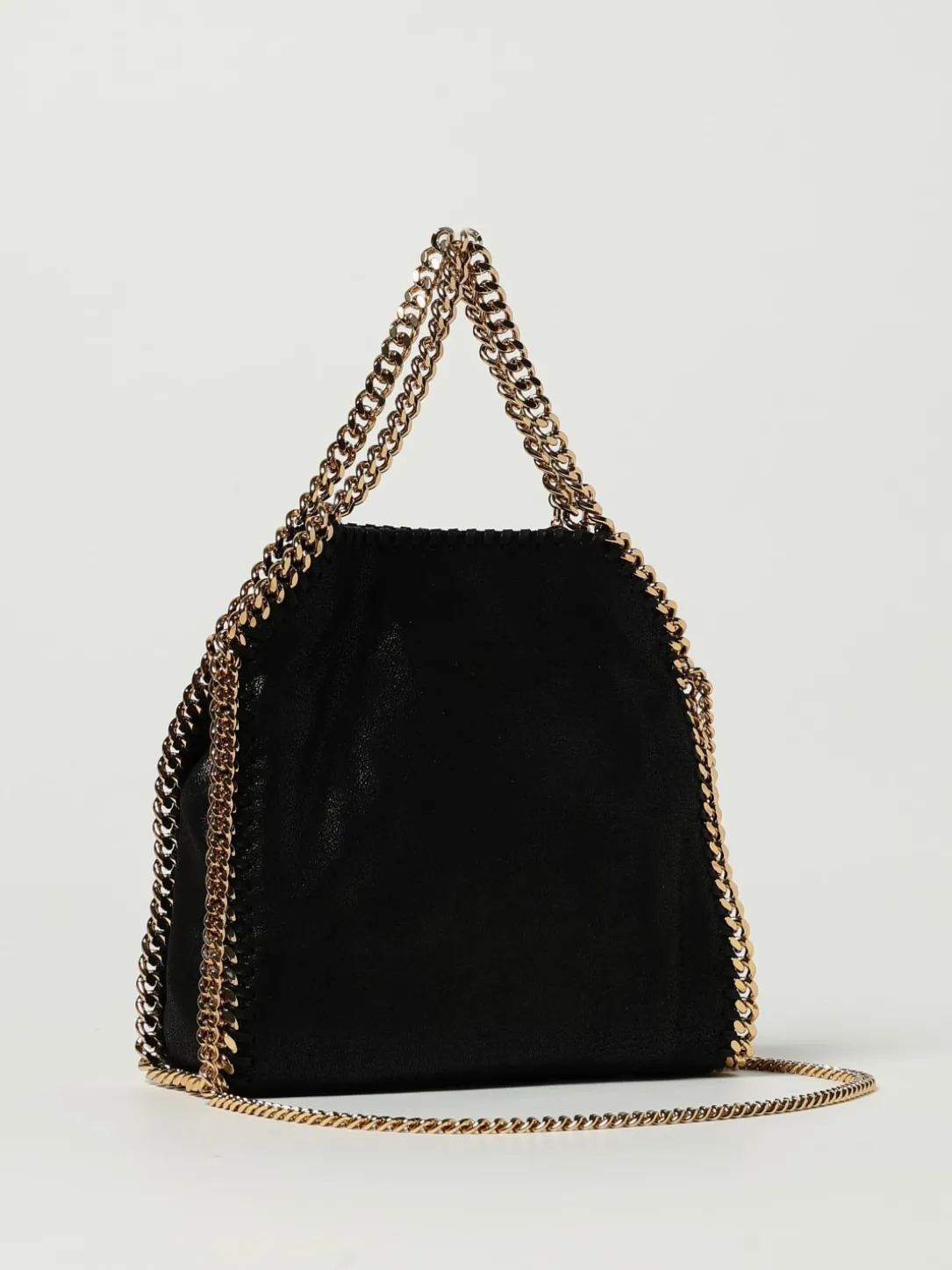 Borsa Falabella Stella McCartney in camoscio sintetico cracklè