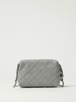 Borsa Fleming Tory Burch in pelle con lavorazione a diamante