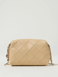 Borsa Fleming Tory Burch in pelle con lavorazione a diamante