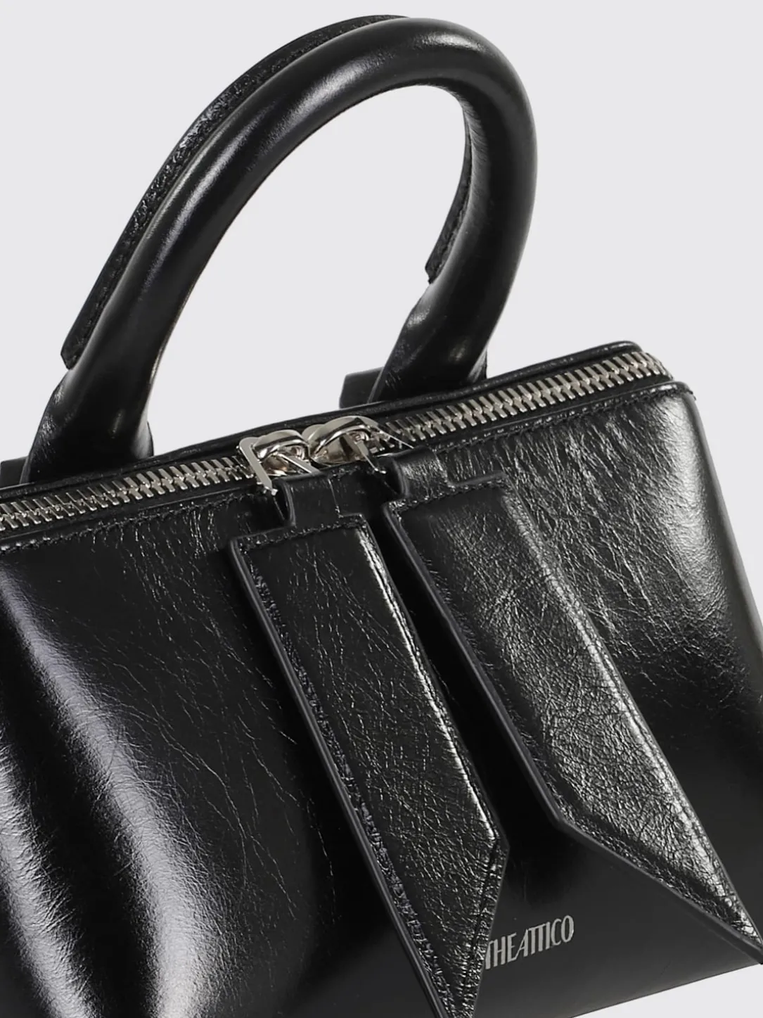 Borsa Friday The Attico in pelle di vitello