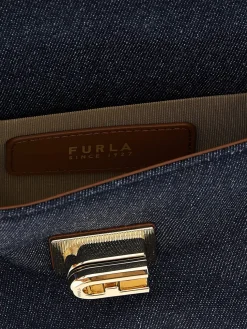Borsa Furla in denim di cotone