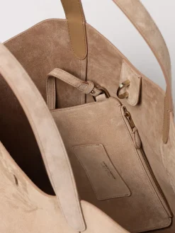 Borsa Giorgio Armani in camoscio