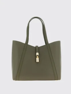 Borsa Goccia L Furla in pelle a grana