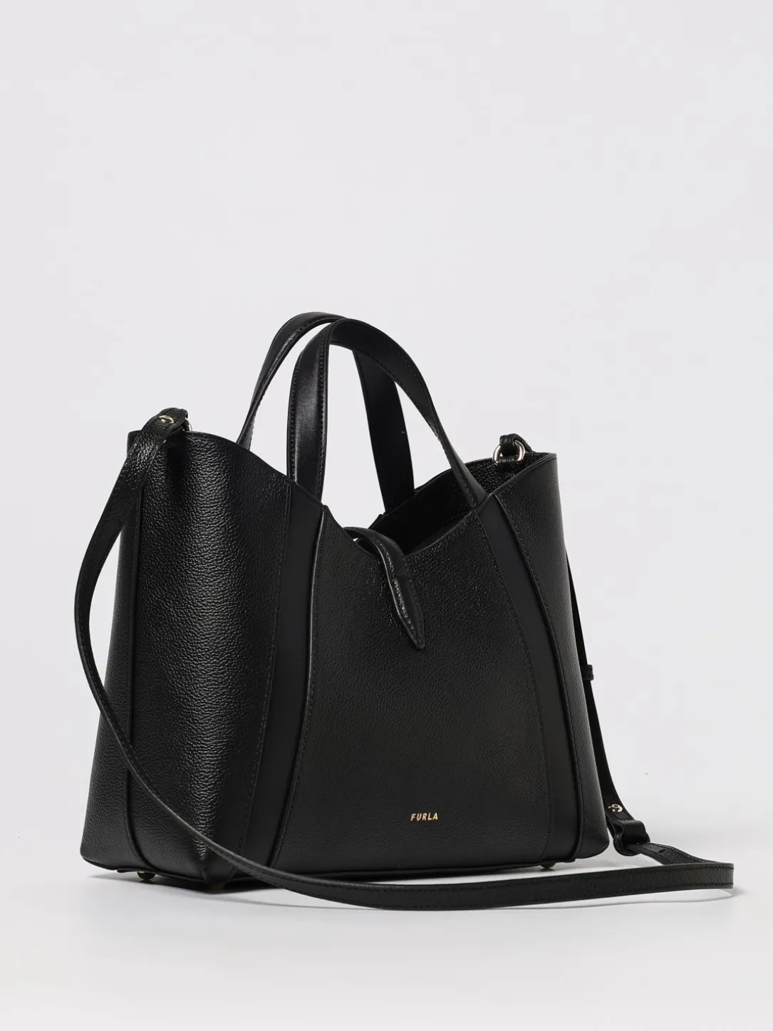 Borsa Goccia S Furla in pelle a grana