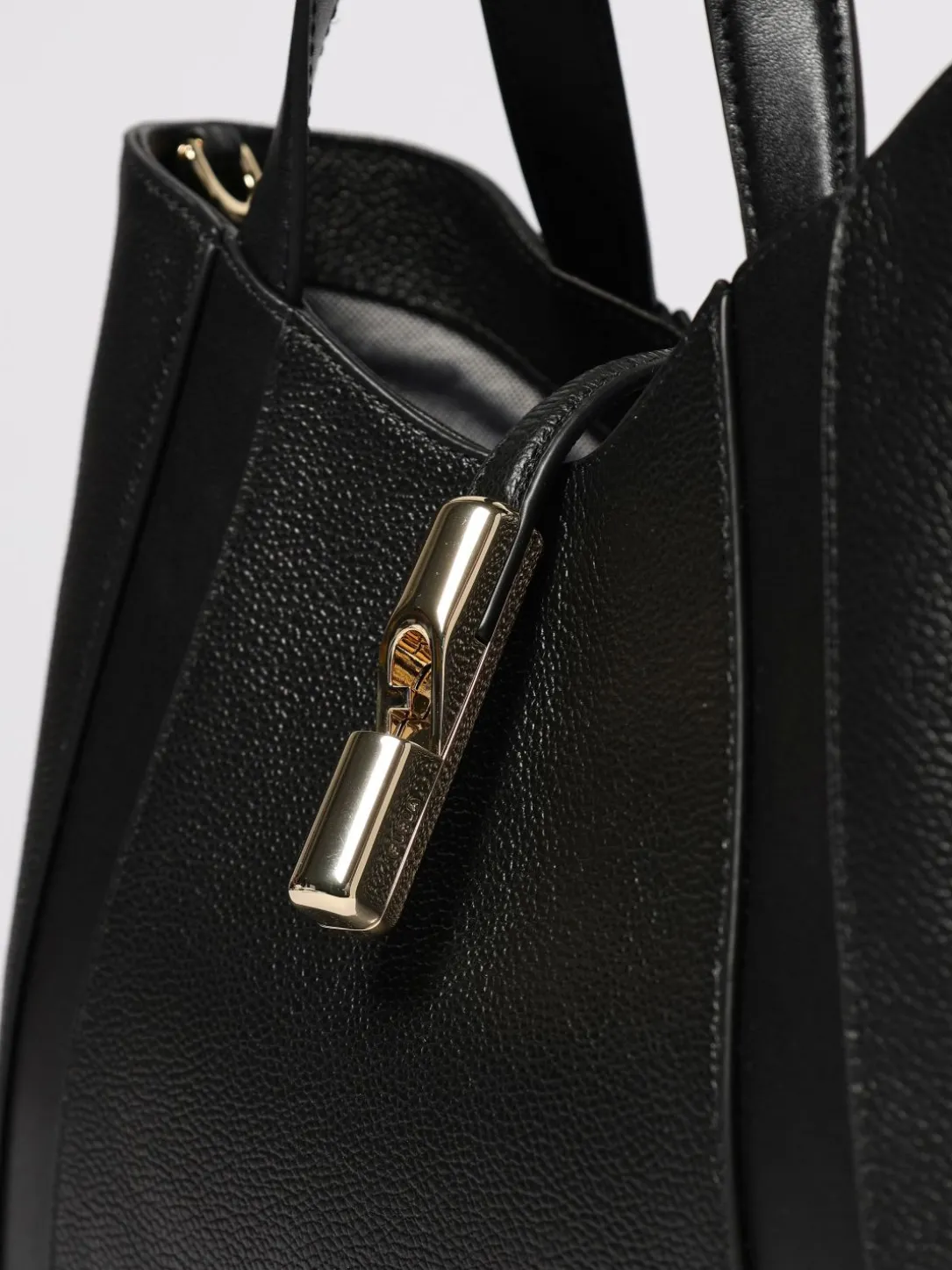 Borsa Goccia S Furla in pelle a grana