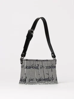 Borsa Heather Vivienne Westwood in vichy di cotone stampato