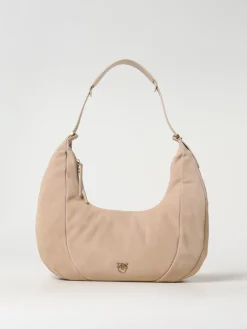 Borsa Hobo Pinko in camoscio