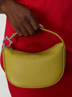 Borsa Hobo XS Ferragamo in pelle martellata