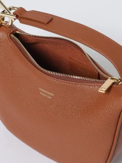 Borsa Hobo XS Ferragamo in pelle martellata