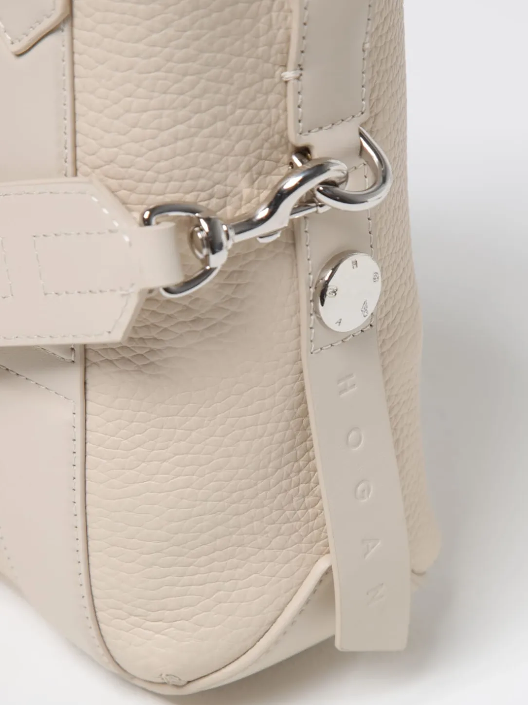 Borsa Hogan in pelle a grana