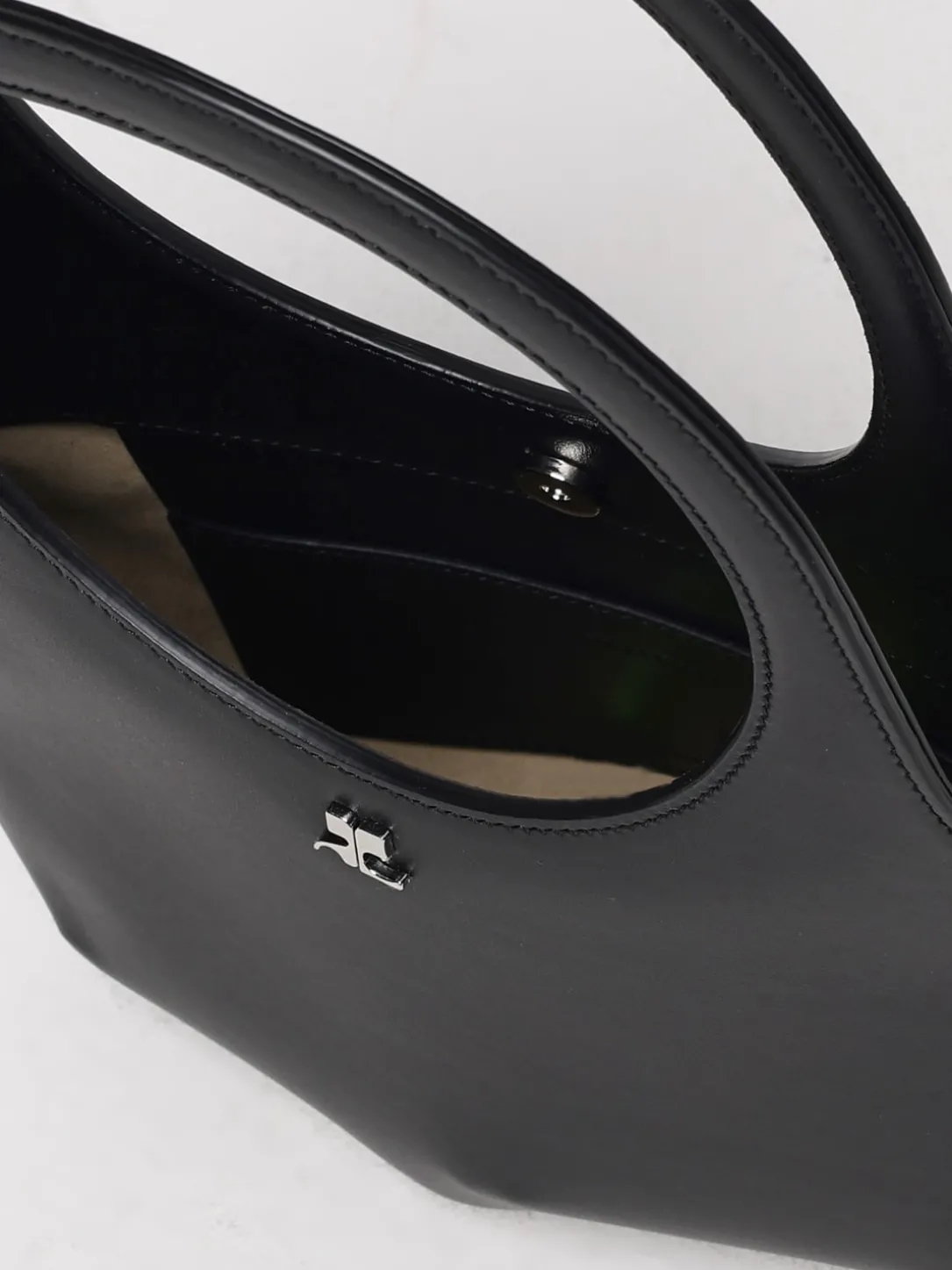 Borsa Holy Courrèges in pelle