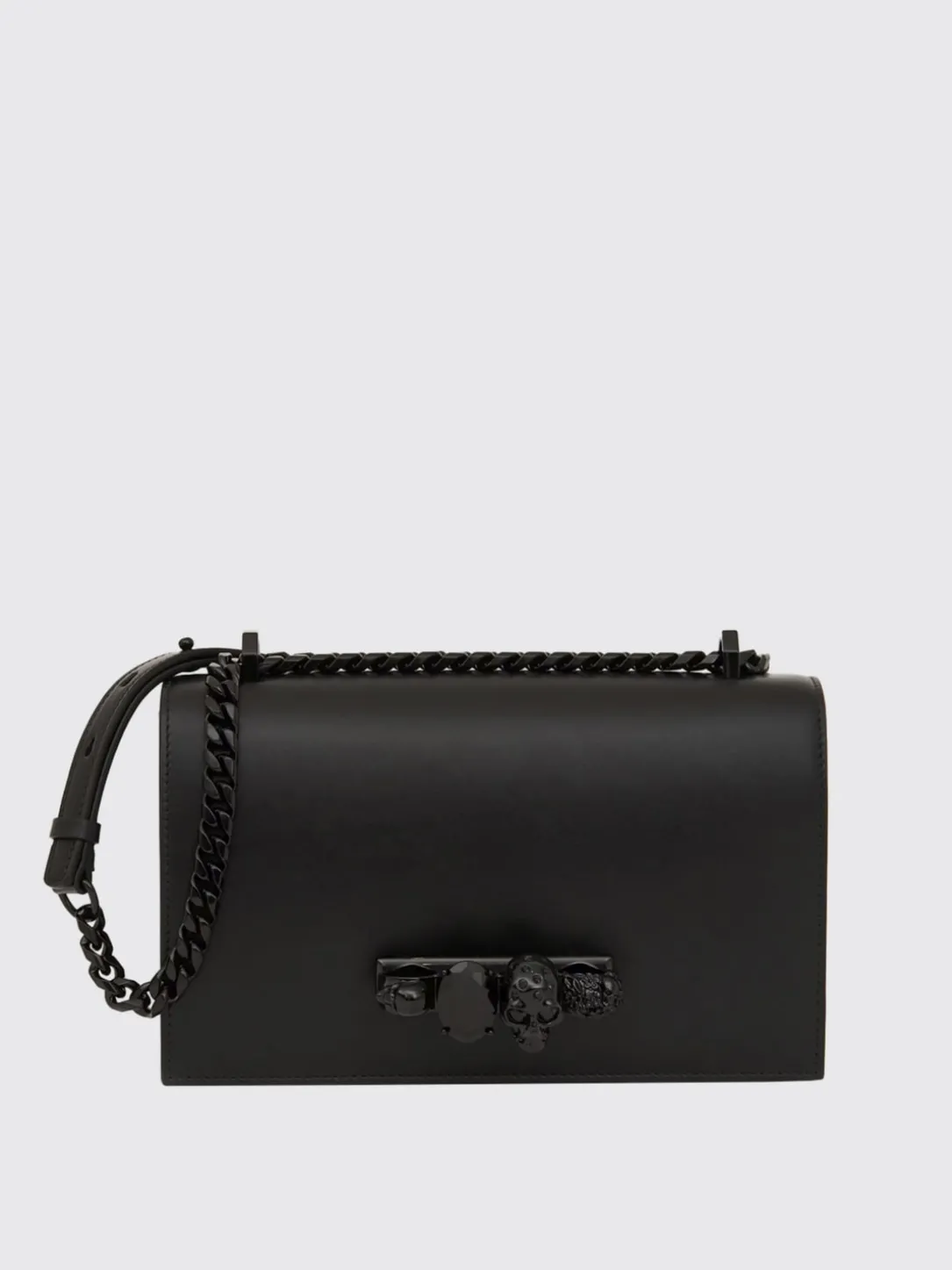 Borsa Jewelled McQueen in pelle