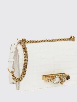 Borsa Jewelled McQueen in pelle