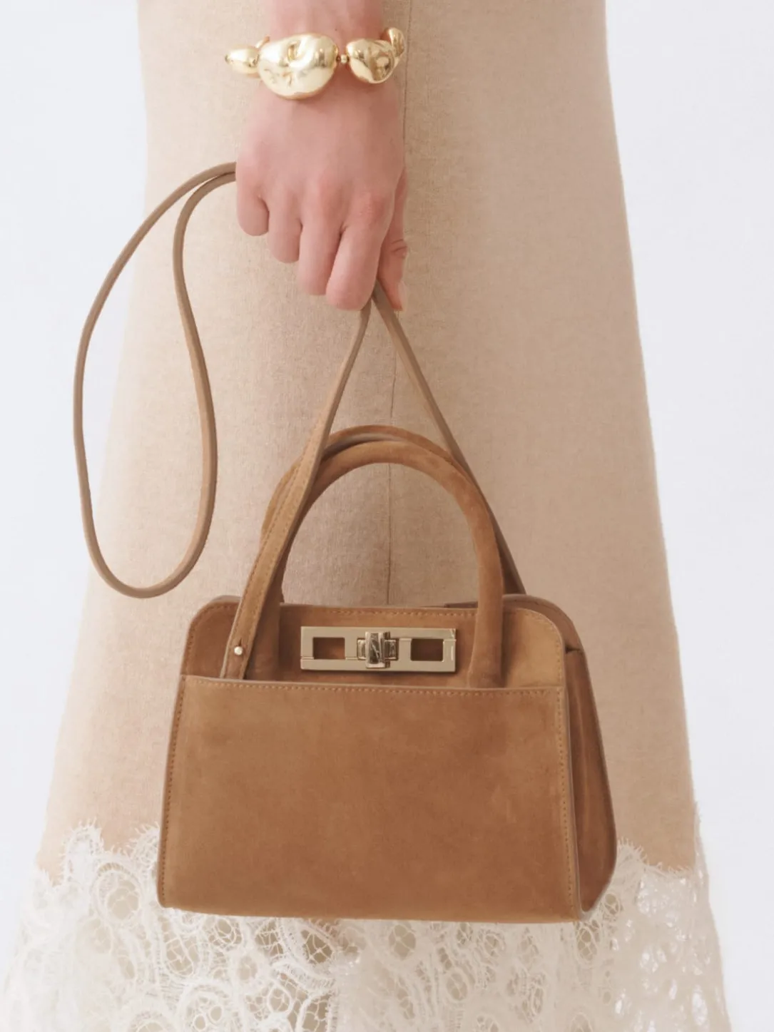 Borsa Josephine in camoscio Fabiana Filippi