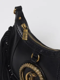 Borsa Just Cavalli in pelle sintetica a grana con frange