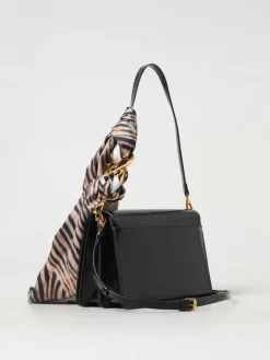 Borsa Just Cavalli in pelle sintetica con foulard stampa animalier