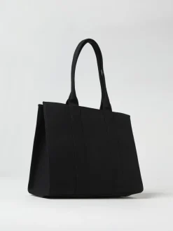 Borsa Karl Lagerfeld in canvas con stampa logo