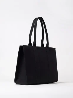 Borsa Karl Lagerfeld in canvas con stampa logo