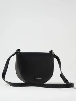 Borsa Karl Lagerfeld in pelle con logo traforato