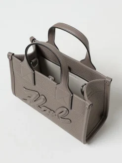 Borsa Karl Lagerfeld in pelle sintetica a grana con logo embossed