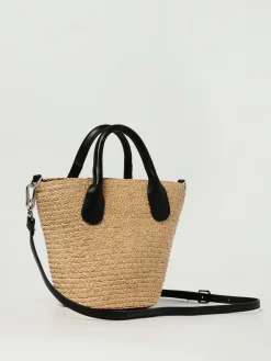 Borsa Karl Lagerfeld in rafia intrecciata