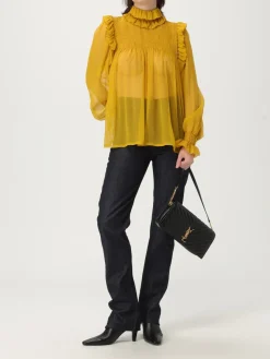 Borsa Kate Saint Laurent in nappa trapuntata chevron