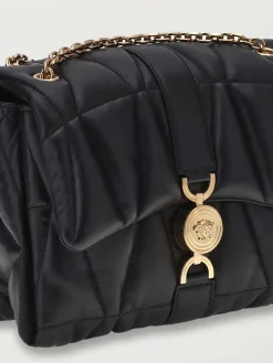 Borsa Kleio Versace in nappa matelassè