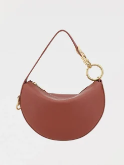 Borsa Knight Arc Burberry in pelle martellata