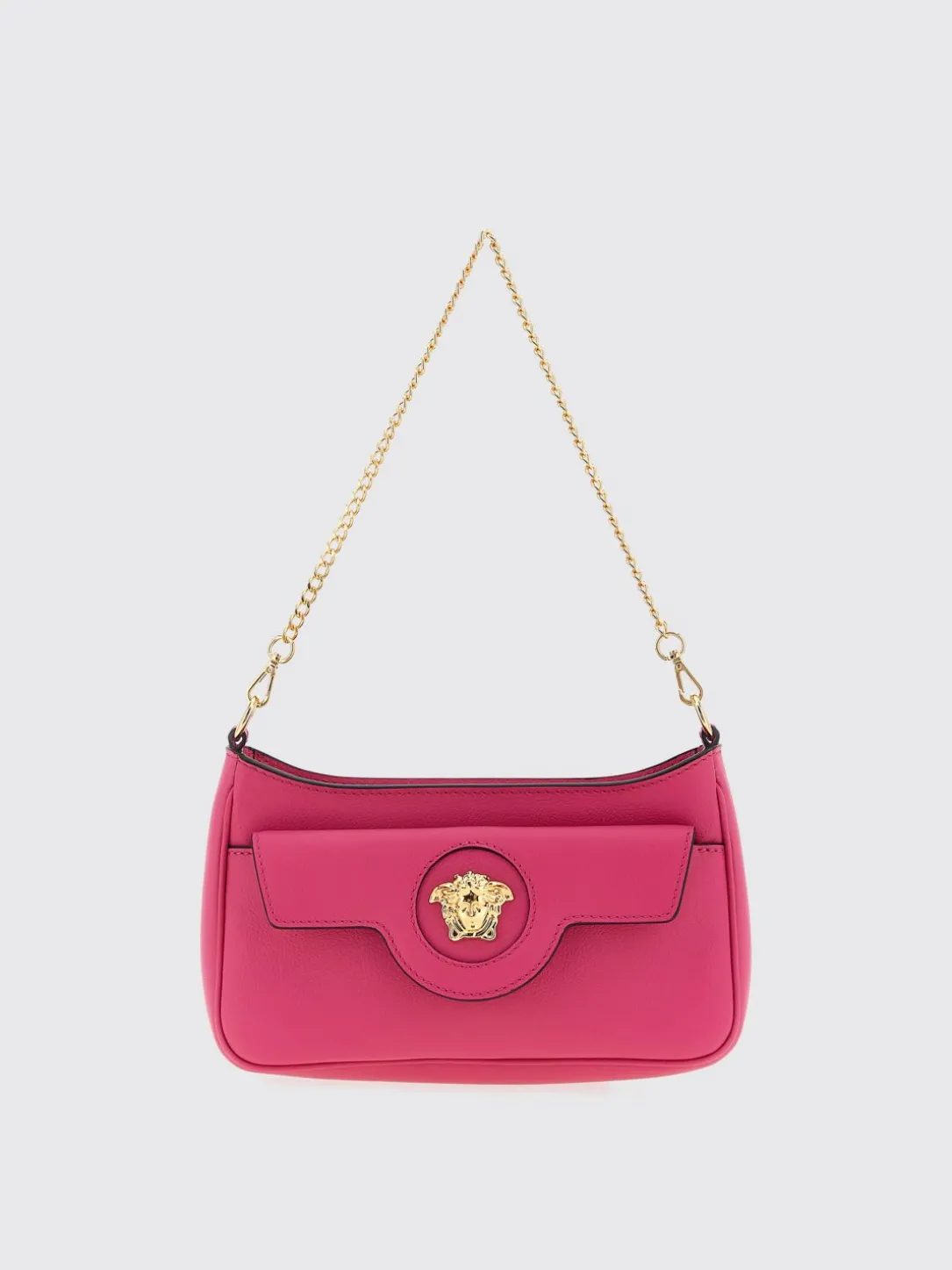 Borsa La Medusa Versace in pelle a grana