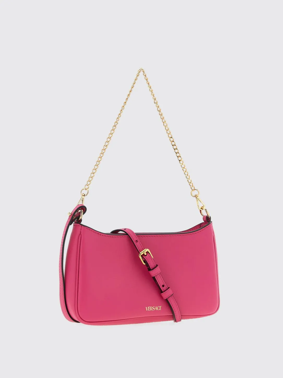 Borsa La Medusa Versace in pelle a grana