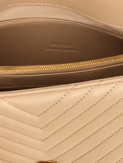 Borsa Lady Love Puff Pinko in nappa matelassè