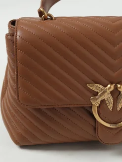 Borsa Lady Love Puff Pinko in nappa trapuntata chevron