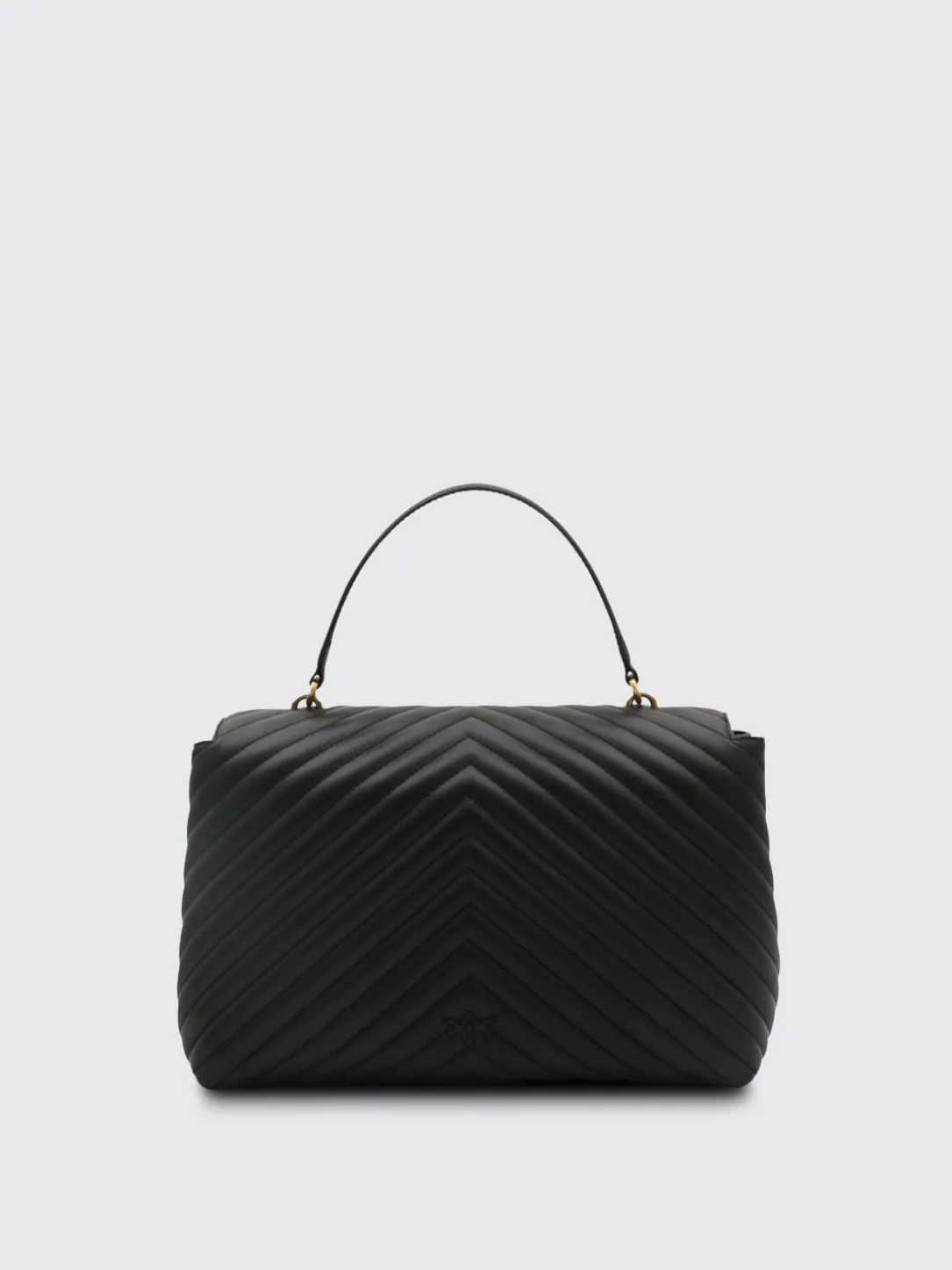 Borsa Lady Puff Pinko in pelle matelassè