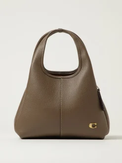 Borsa Lana 23 Coach in pelle a grana