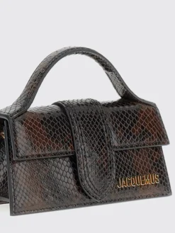 Borsa Le Bambino Jacquemus in pelle stampa cocco