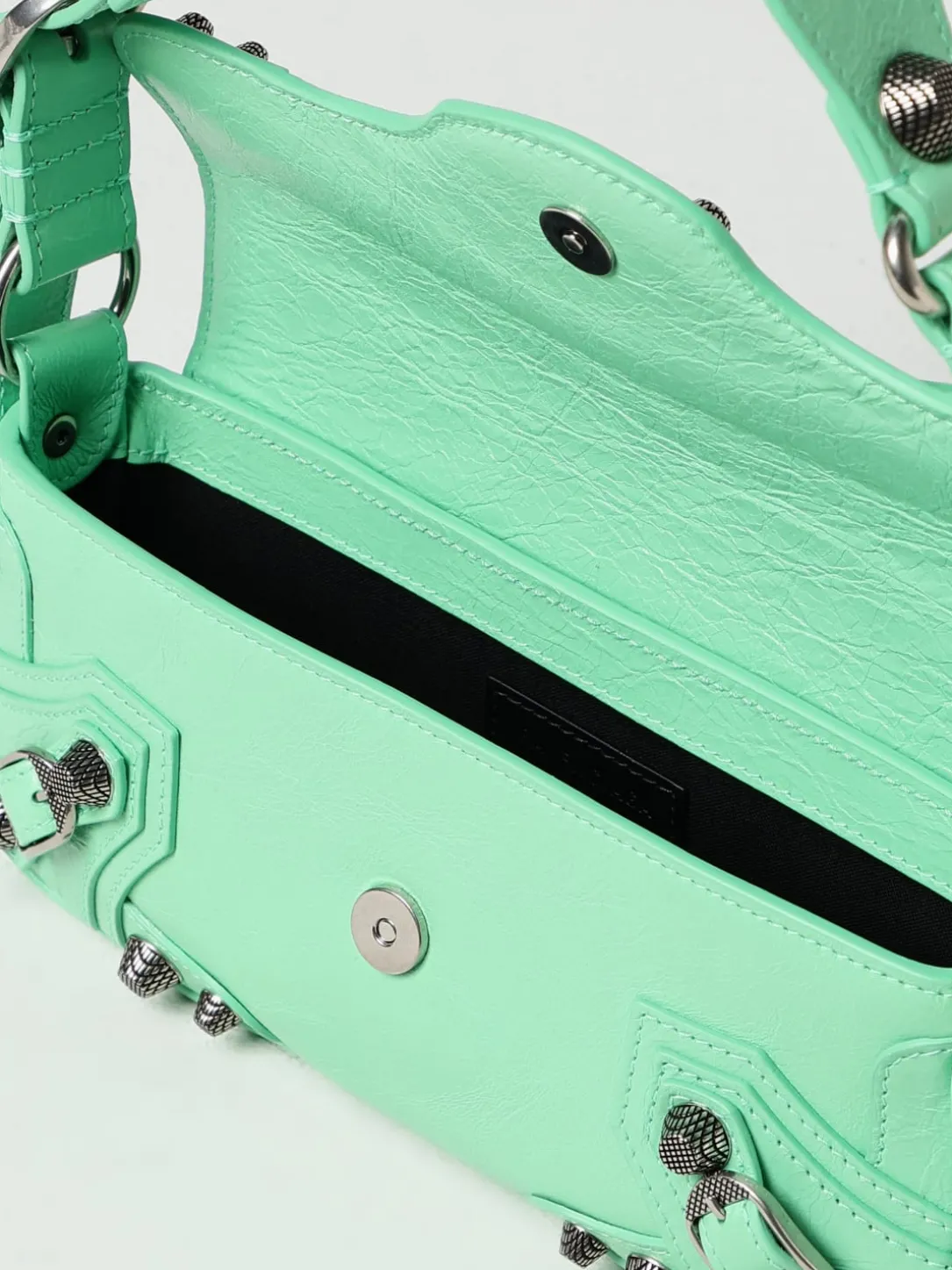 Borsa Le Cagole Sling Balenciaga in pelle bottalata