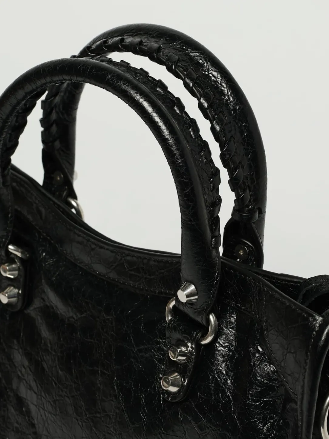 Borsa Le City Small Balenciaga in pelle Arena