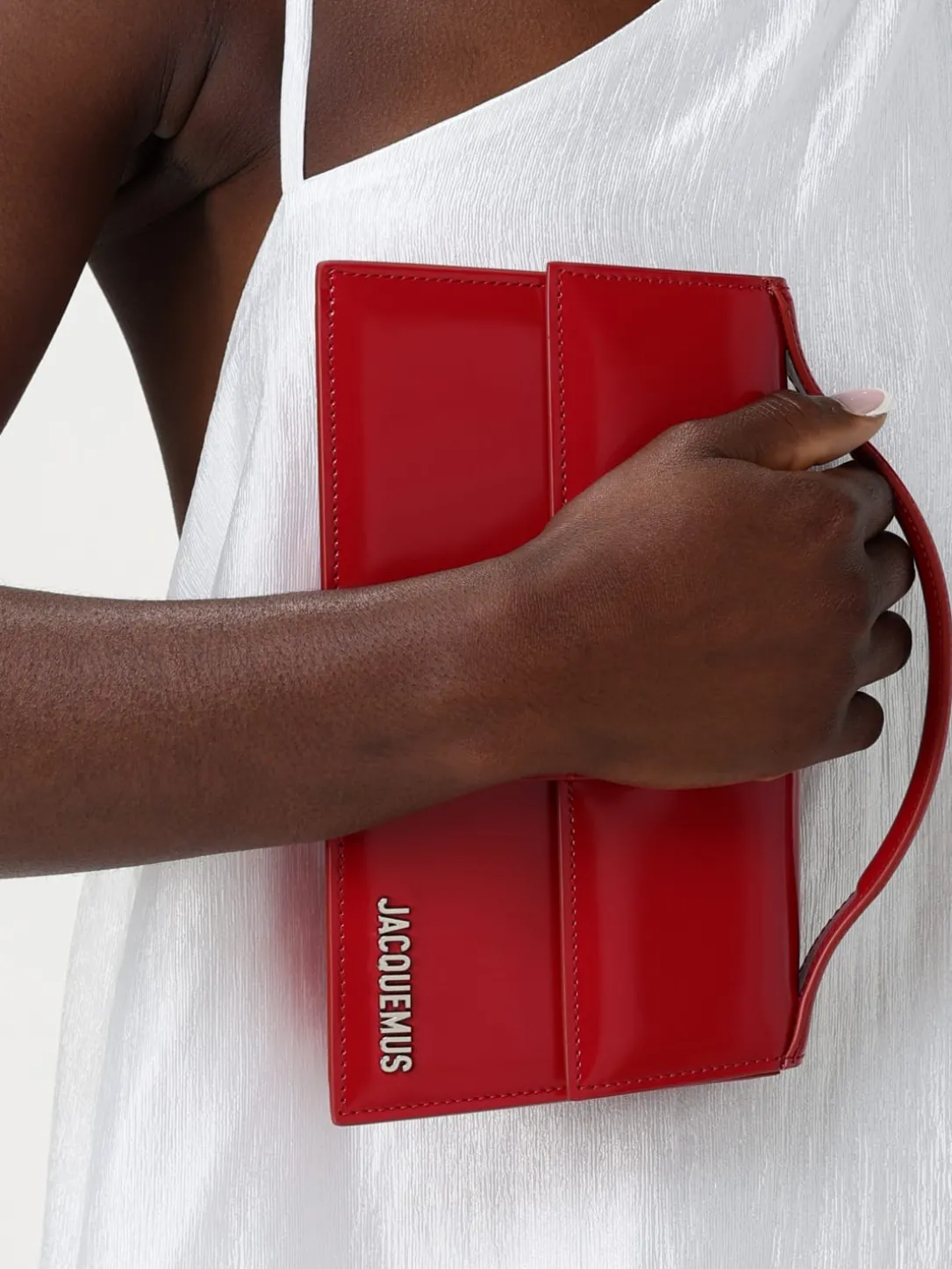 Borsa Le Grand Bambino Jacquemus in pelle spazzolata