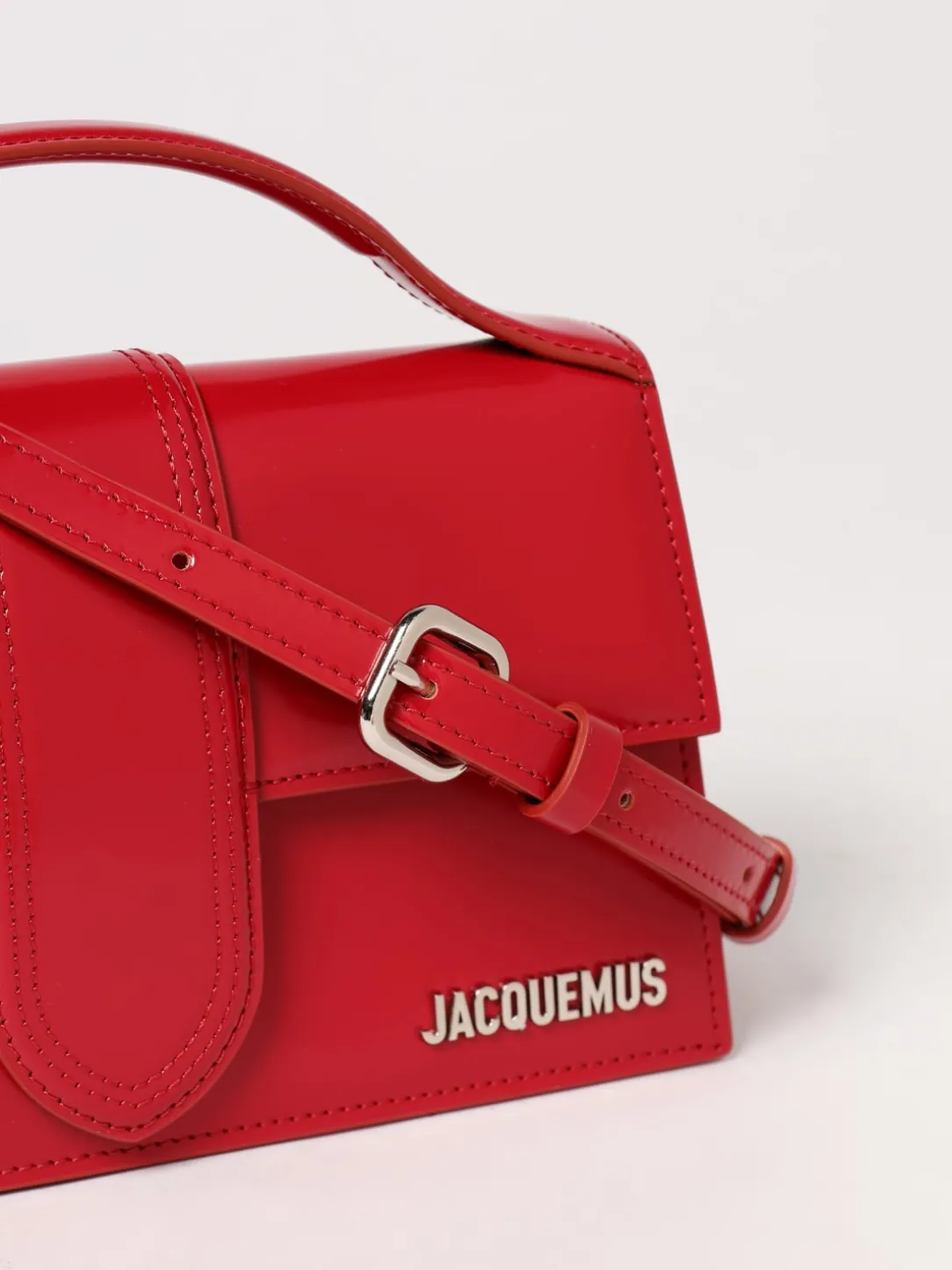 Borsa Le Grand Bambino Jacquemus in pelle spazzolata