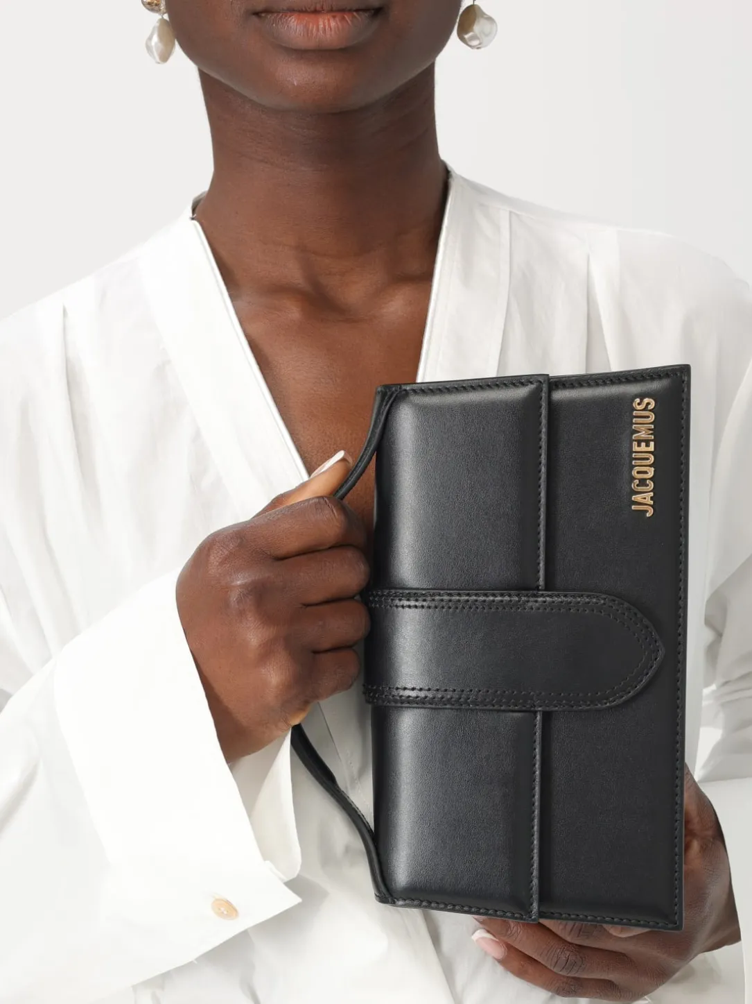 Borsa Le Grand Bambino Jacquemus in pelle