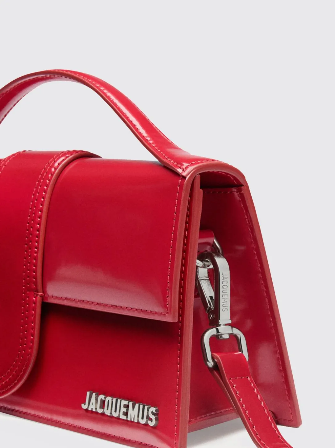 Borsa Le Grand Bambino Long Jacquemus in vernice