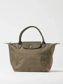 Borsa Le Pliage Longchamp in nylon e pelle a grana