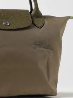 Borsa Le Pliage Longchamp in nylon e pelle a grana