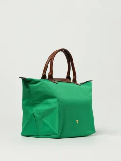 Borsa Le Pliage Original M Longchamp in nylon riciclato e pelle