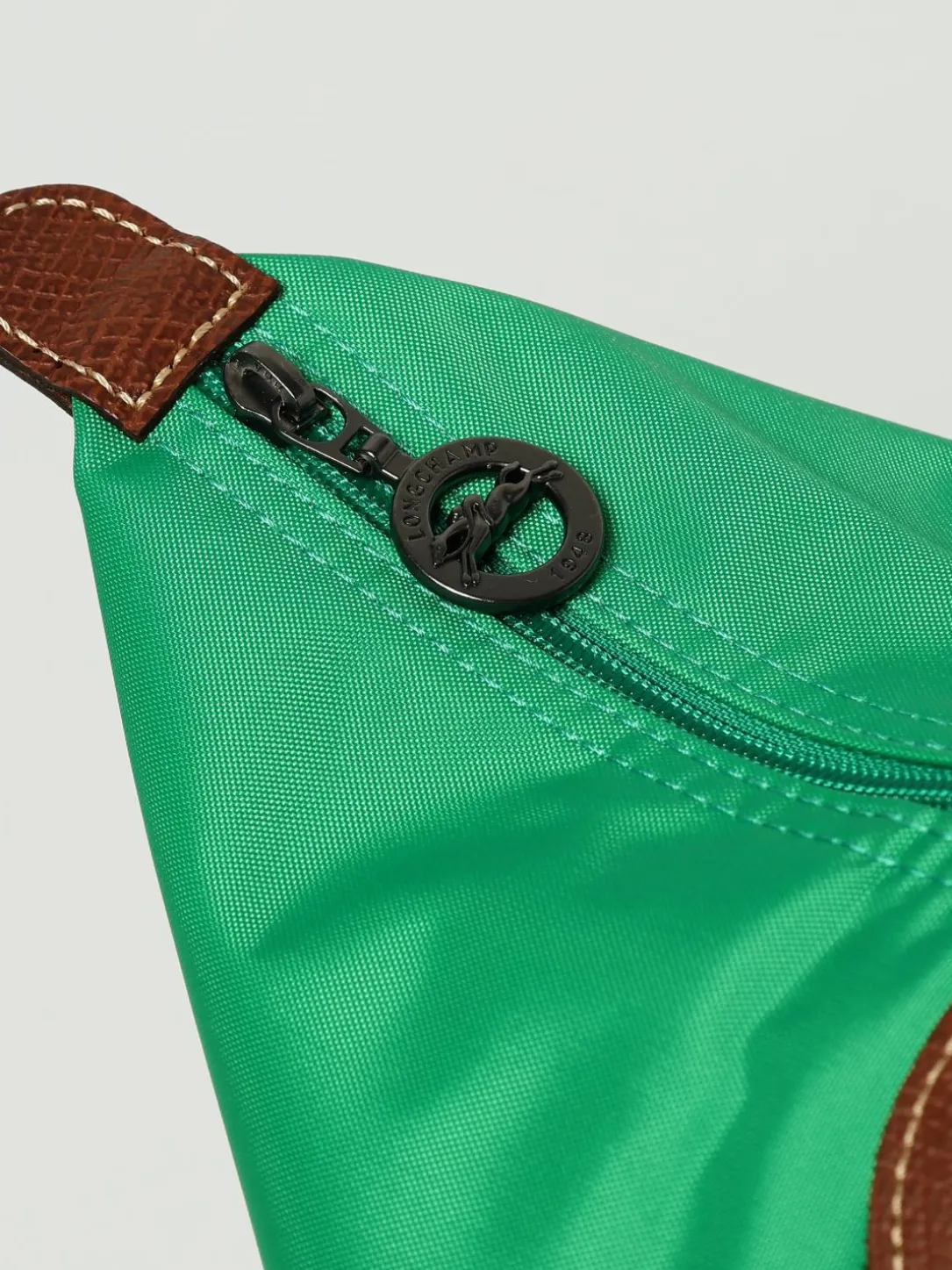 Borsa Le Pliage Original M Longchamp in nylon riciclato e pelle