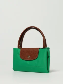 Borsa Le Pliage Original M Longchamp in nylon riciclato e pelle