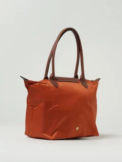 Borsa Le Pliage Original M Longchamp in nylon e pelle a grana