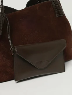 Borsa Libra Etro in camoscio